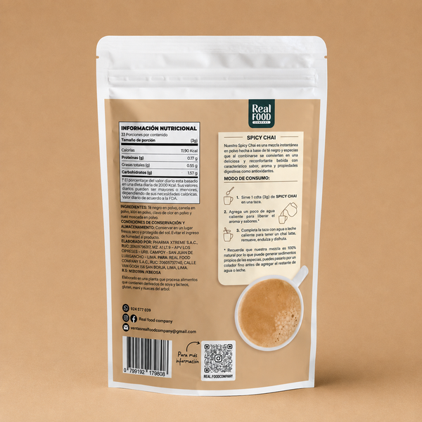 Spicy Chai - Secondary